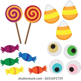 kids halloween candy, Cute Halloween Candy , halloween festival elements.