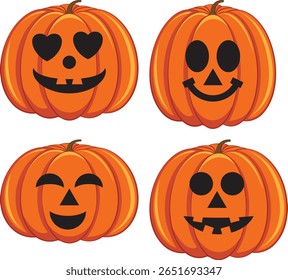 kids halloween pumpkin, funny pumpkins.