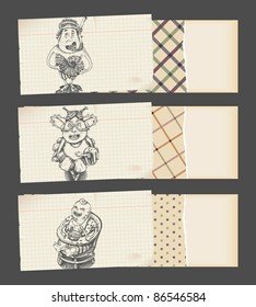kids have fun-  horizontal banners
