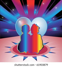 kids with heart of love