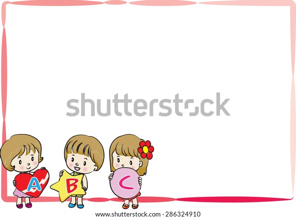kids holding shapes background stock vector royalty free 286324910 https www shutterstock com image vector kids holding shapes background 286324910