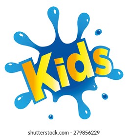 Kids Icon Logo Graphic