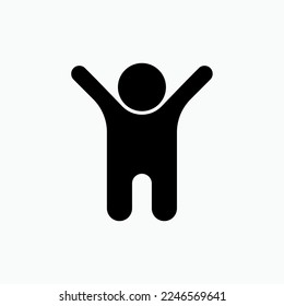 Kids Icon. Preschool, Kindergarten. Junior Symbol.