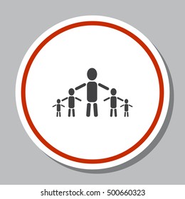 Kids Icon Vector