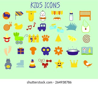 kids icons