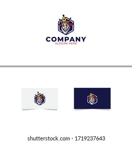 Kids King Logo Design Template