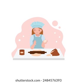 Kids Learn Baking and Cooking in the Kitchen