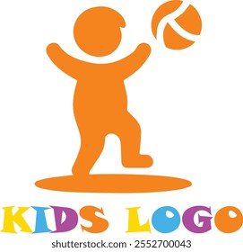 kids logo childcare daycare icon