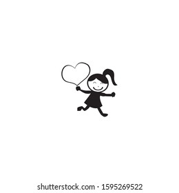 KIDS LOGO CONCEPT VECTOR TEMPLATE