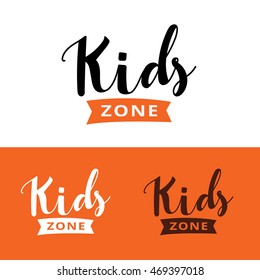 Kids Logo, Kids Hand Draw Logo,design For Kindergarten,school,kids Fashion Logo Design.