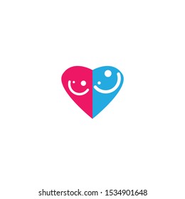 Kids logo template vector icon dersign