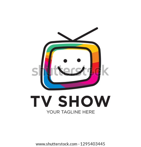 kids logo tv. Kids Channel Logo Vector Template Design Illustration - Vector 