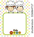 Kids menu