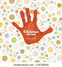 Kindermenü-Design
