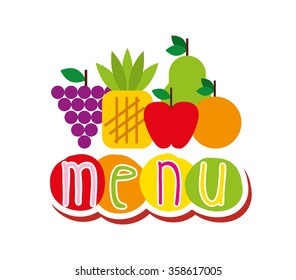 kids menu design 