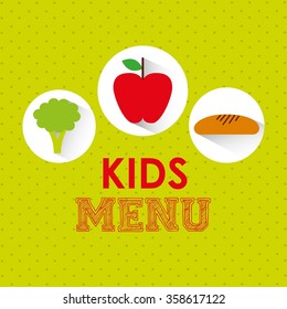 kids menu design 