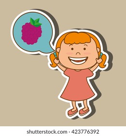 kids menu design 