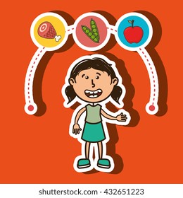 kids menu design 