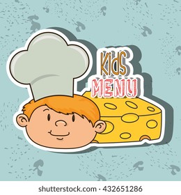 kids menu design 