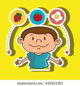 kids menu design 