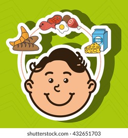 kids menu design 
