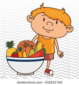 kids menu design 