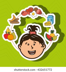 kids menu design 