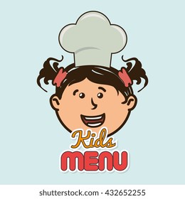 kids menu design 