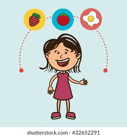 kids menu design 