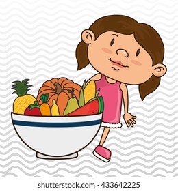 kids menu design 