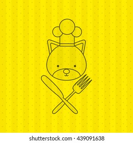kids menu design 