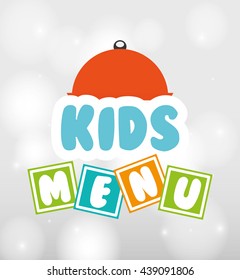kids menu design 