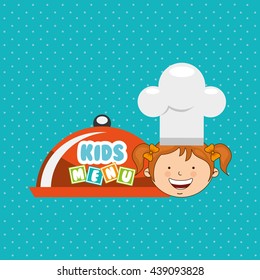 kids menu design 