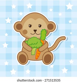 kids menu design, vector illustration eps10 graphic 