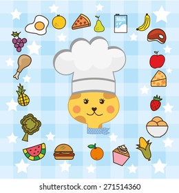 kids menu design, vector illustration eps10 graphic 