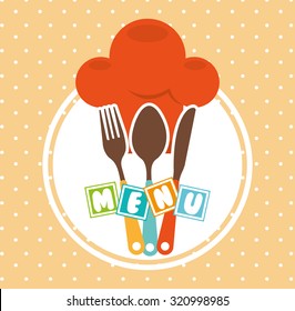 kids menu design, vector illustration eps10 graphic 
