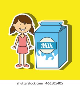 kids menu design, vector illustration eps10 graphic 