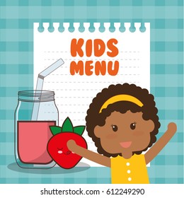 kids menu girl juice nutrition