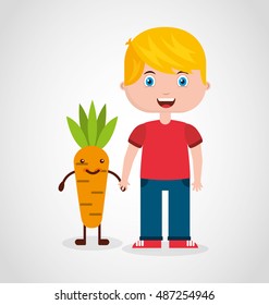 kids menu restaurant icon vector illustration design