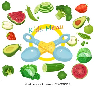 kids menu vegetables