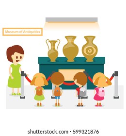 Kids at the museum
