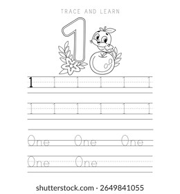 Kids Number Tracing Workbook - Learn to Write Numbers