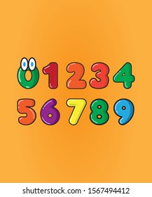 Kids Numbers Color Bubble Children