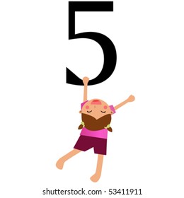 Kids and numbers series-5