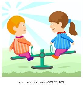 kids on the playground

