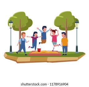 Kids at park
