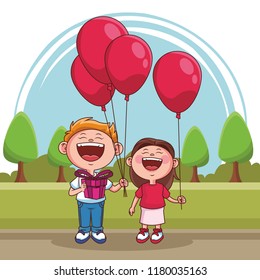 Kids at park