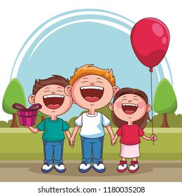 Kids at park