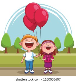 Kids at park
