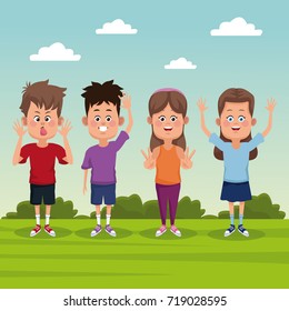 Kids at park